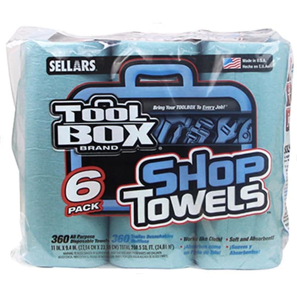 Sellars 5441602 Blue Shop Towel SE574660 - main